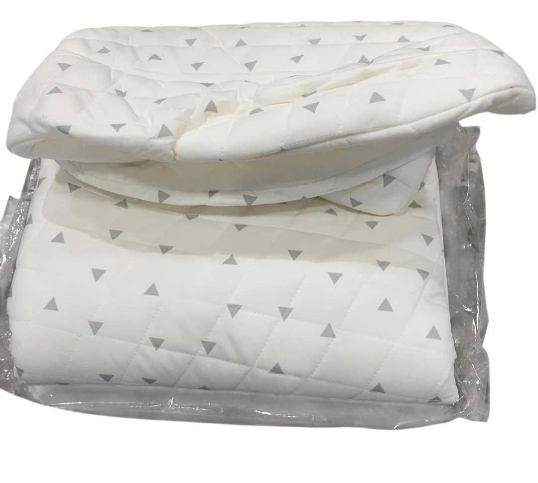 Poppyseed Play Extra Padded Round Play Mat, Triangle - Image 2
