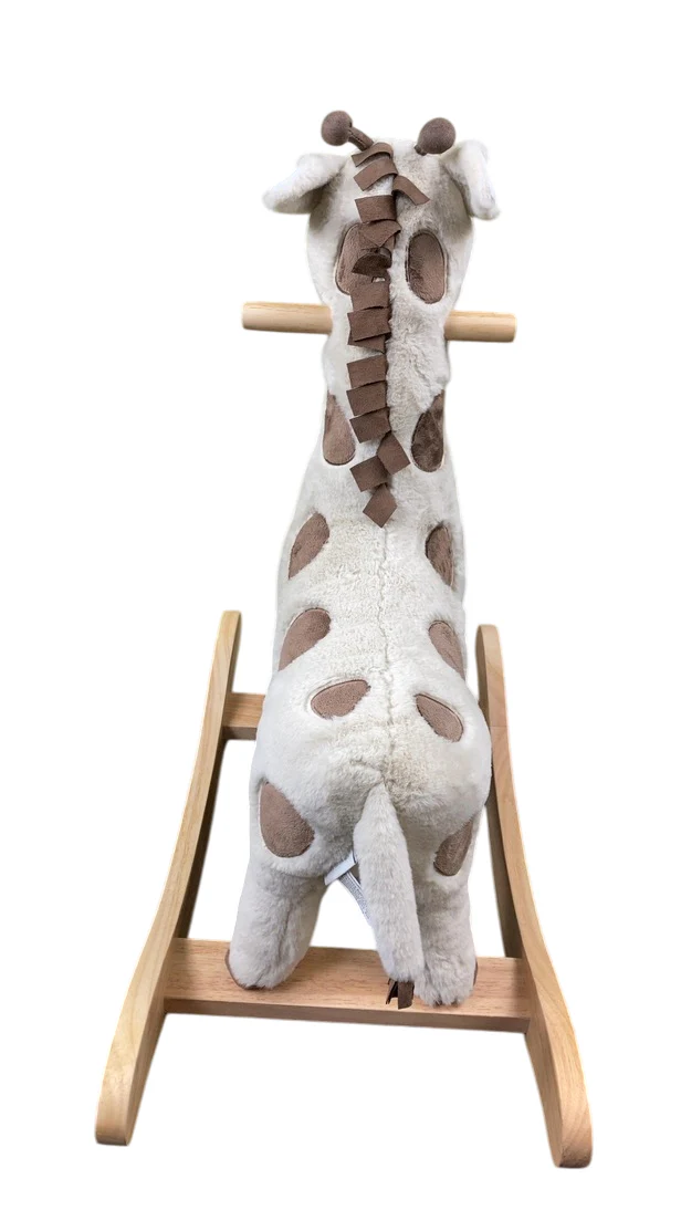 Pottery Barn Kids Plush Animal Rocker, Giraffe - Image 3