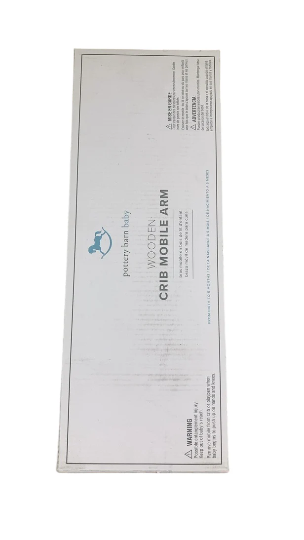 Pottery Barn Kids Wooden Mobile Arm, White - Image 5