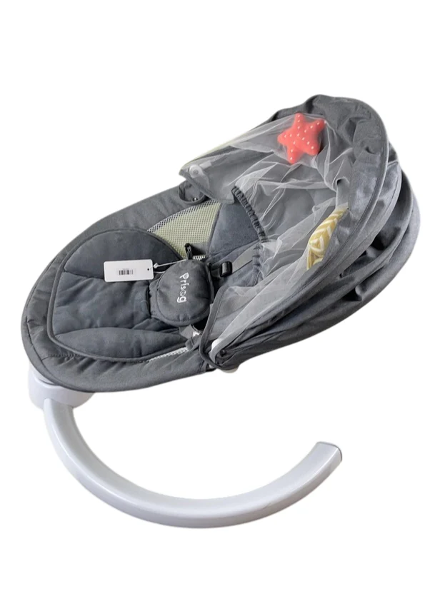 Prisag Music and Bluetooth Baby Swing, Grey - Image 4