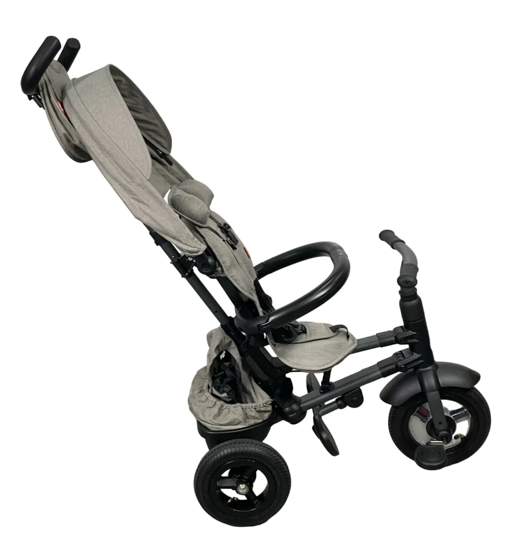 QPlay Rito Ultimate 3 In 1 Folding Trike, Grey - Image 3