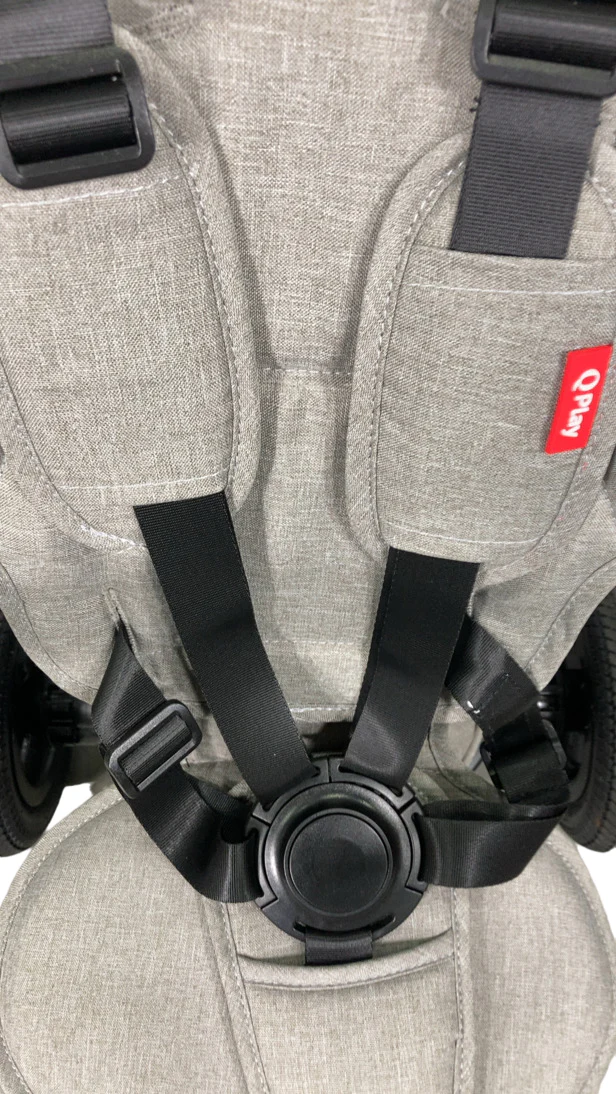 QPlay Rito Ultimate 3 In 1 Folding Trike, Grey - Image 6