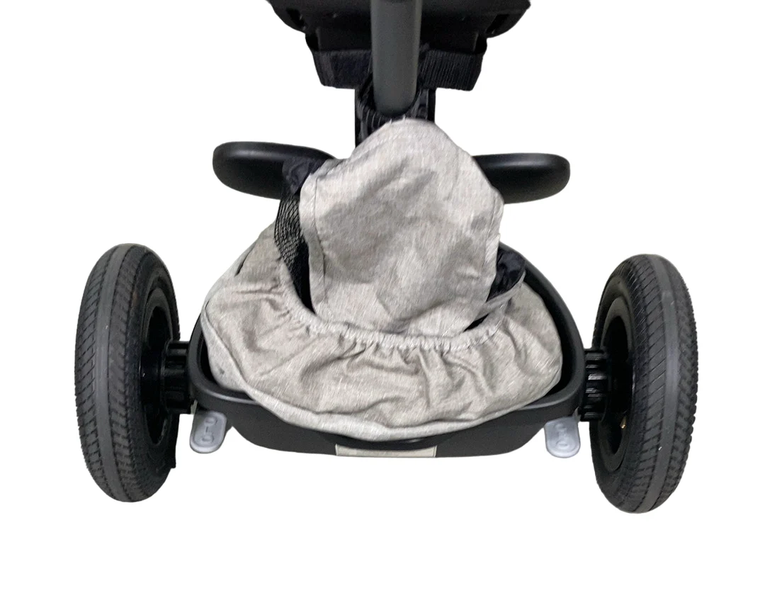 QPlay Rito Ultimate 3 In 1 Folding Trike, Grey - Image 8