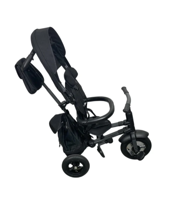 QPlay Rito Ultimate 3 In 1 Folding Trike, Black - Image 3