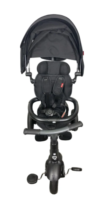 QPlay Rito Ultimate 3 In 1 Folding Trike, Black - Image 5