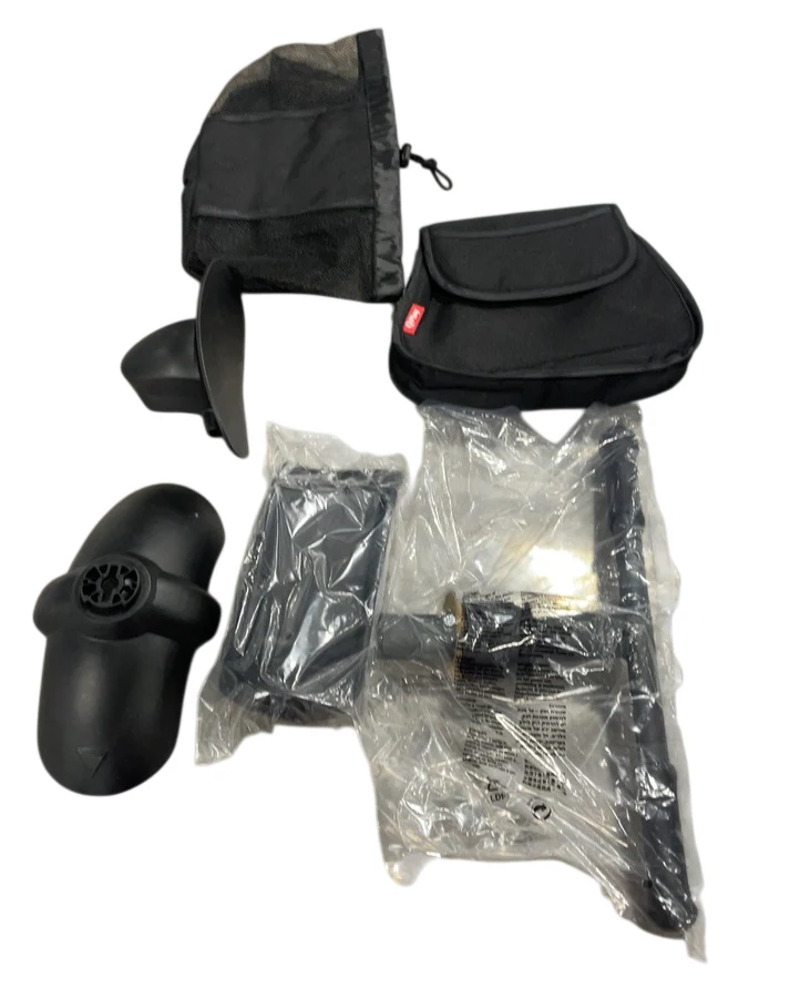QPlay Rito Ultimate 3 In 1 Folding Trike, Black - Image 8