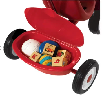 Radio Flyer 4-in-1 Stroll 'n Trike, Build a Trike (477), Red - Image 2