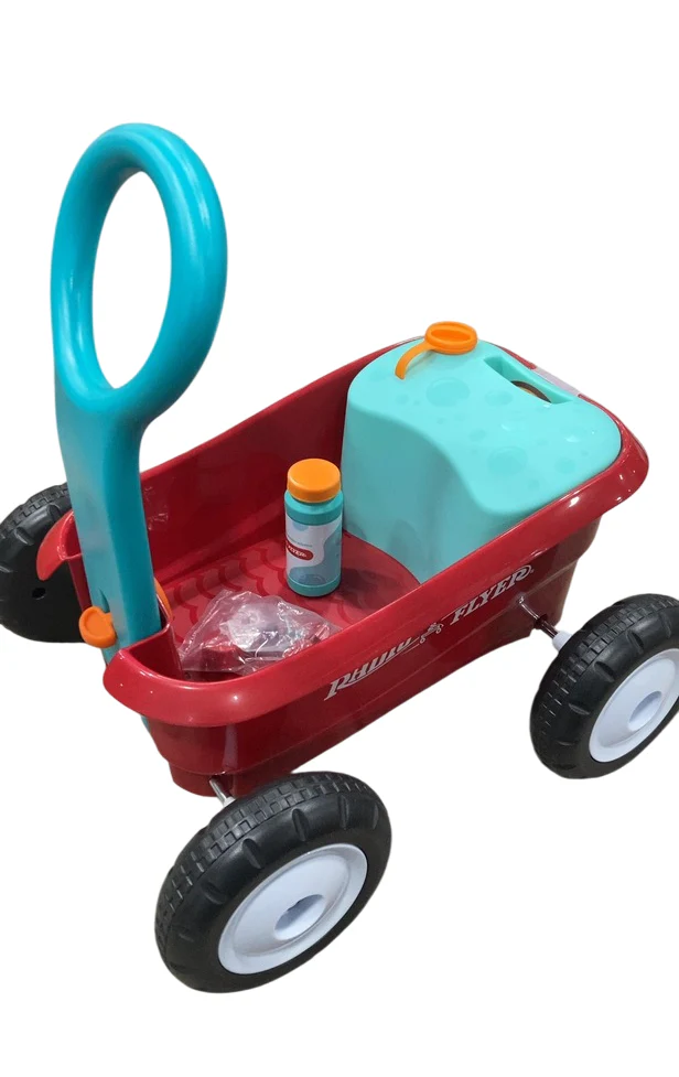 Radio Flyer Bubble Buddy Walker Wagon, Red - Image 3