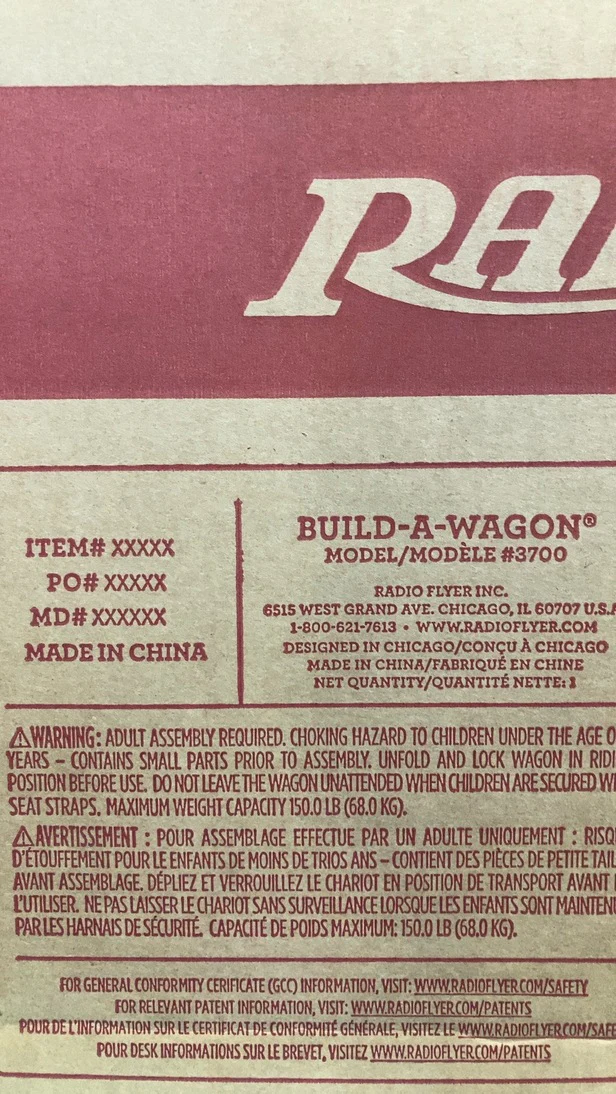 Radio Flyer Build-A-Wagon Folding Wagon(3700), City Luxe - Image 4