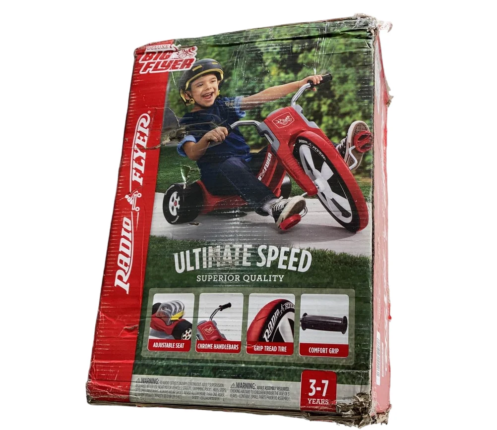 Radio Flyer Deluxe Big Flyer, Red - Image 4