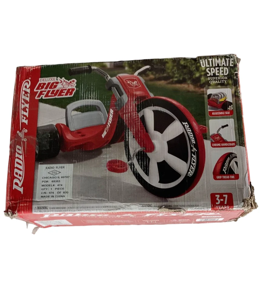 Radio Flyer Deluxe Big Flyer, Red - Image 5