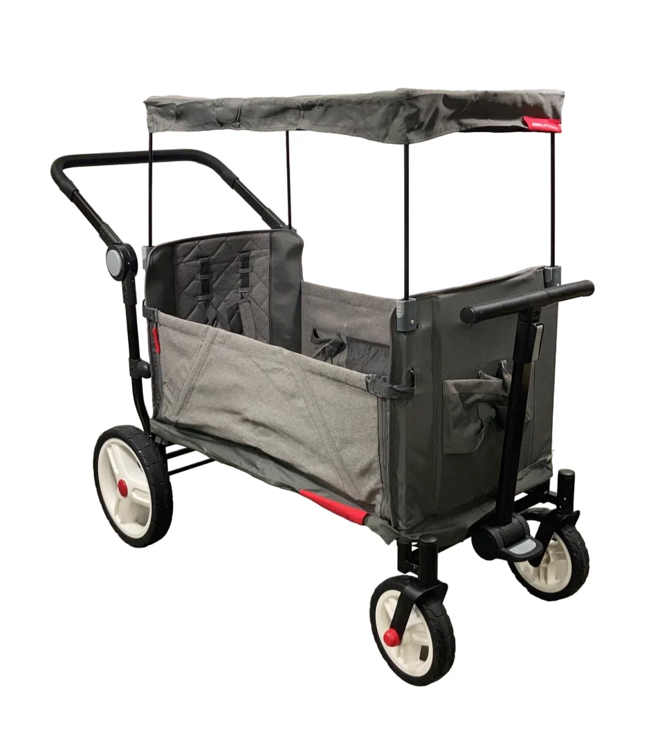 Radio Flyer Odyssey Stroll 'N Wagon, Grey