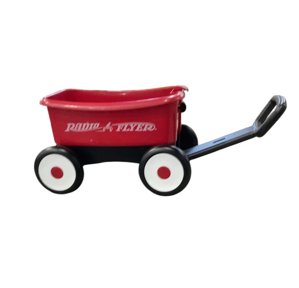 Radio Flyer Push & Pull Walker with Garden Tools, Red - Image 3