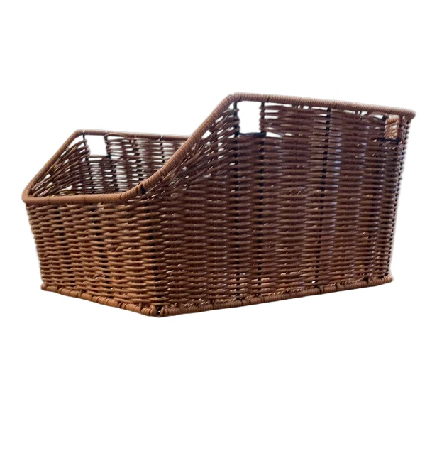 Radio Flyer Rear Woven Storage Basket, Brown - Image 3