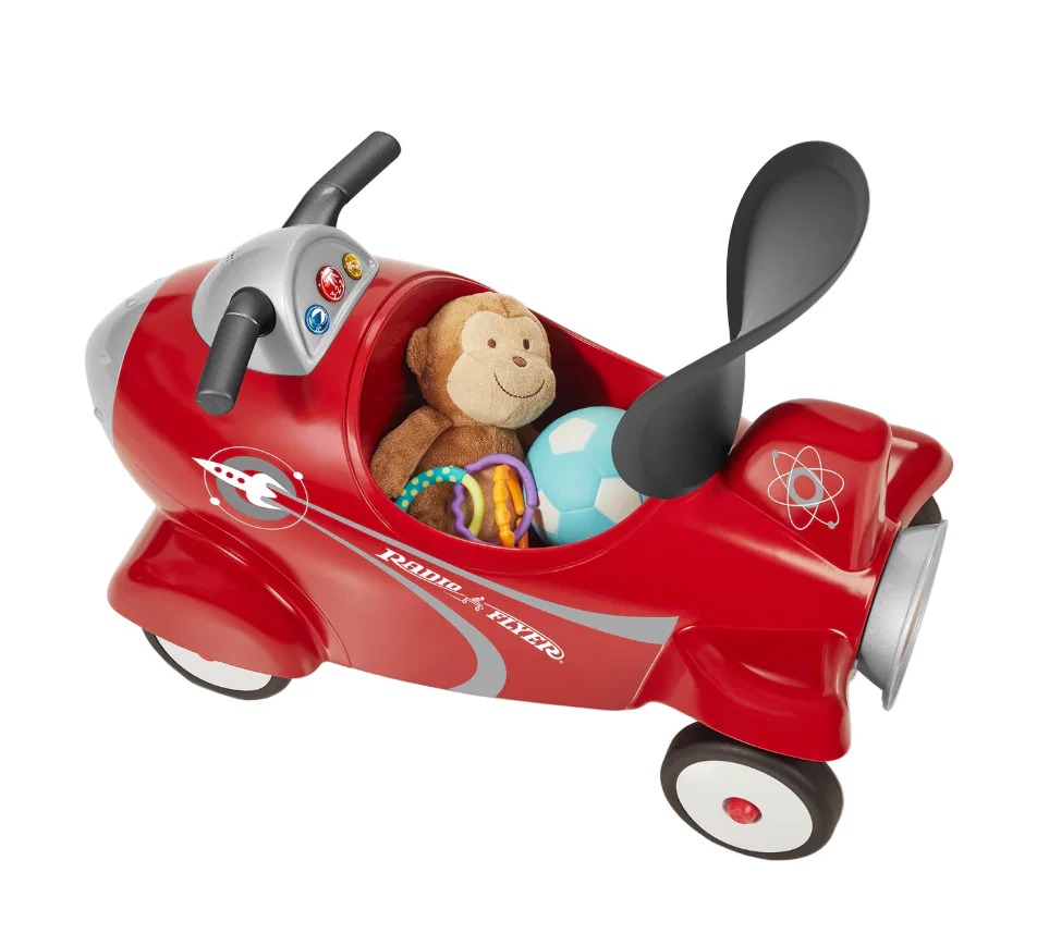 Radio Flyer Retro Rocket Ride On - Image 3