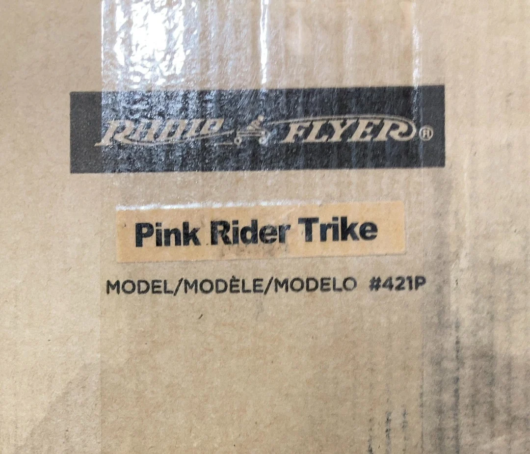 Radio Flyer Rider Trike, Pink - Image 4