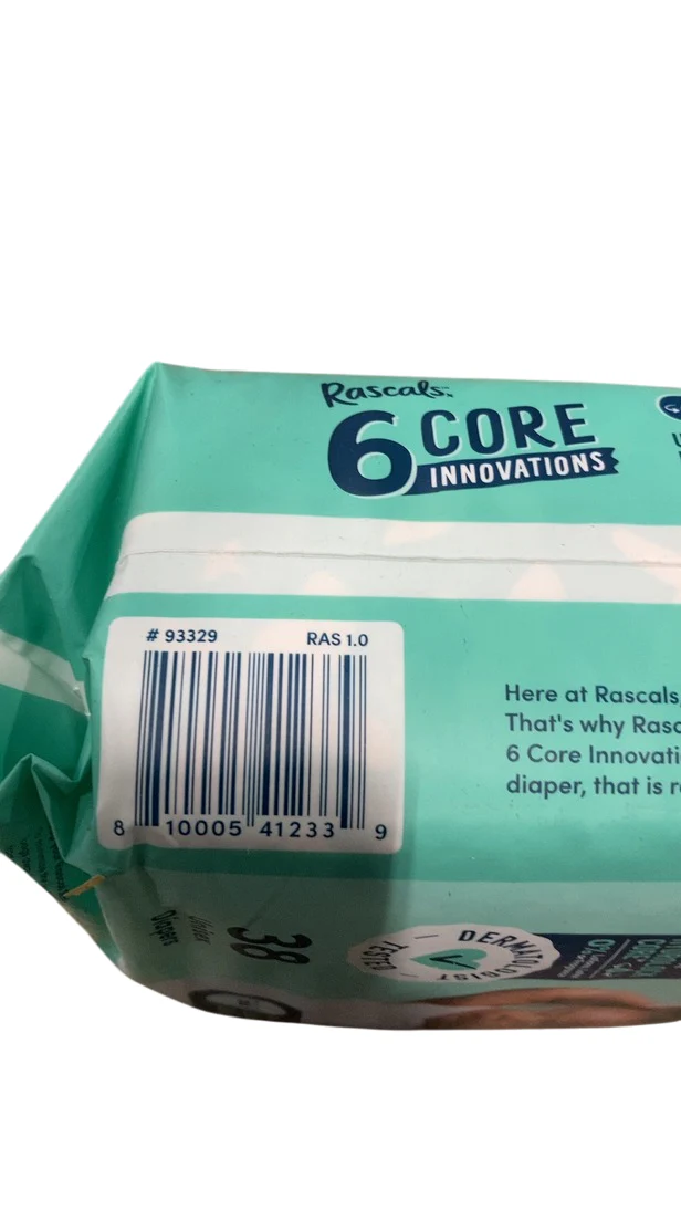 Rascal Premium Diapers, 38 Count, Size 1 - Image 4