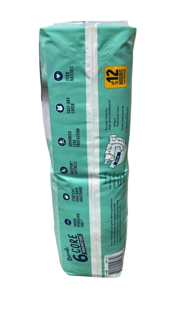 Rascal Premium Diapers, Size 1, 38 Count - Image 5