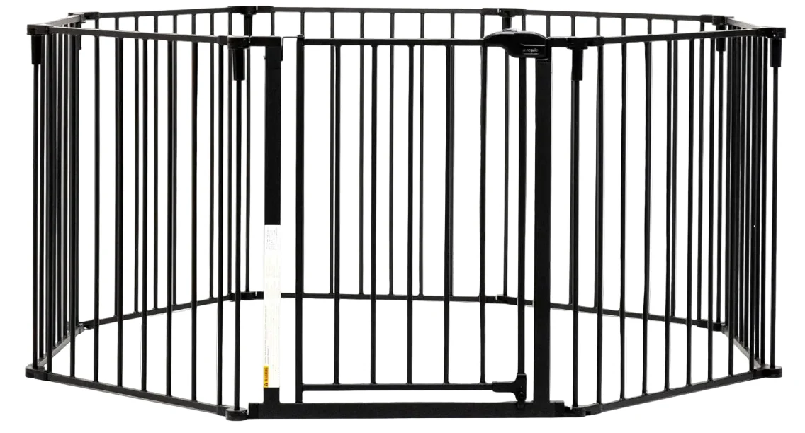 Regalo 2 in 1 Super Wide Safety Gate and Play Yard, 194in x 28in