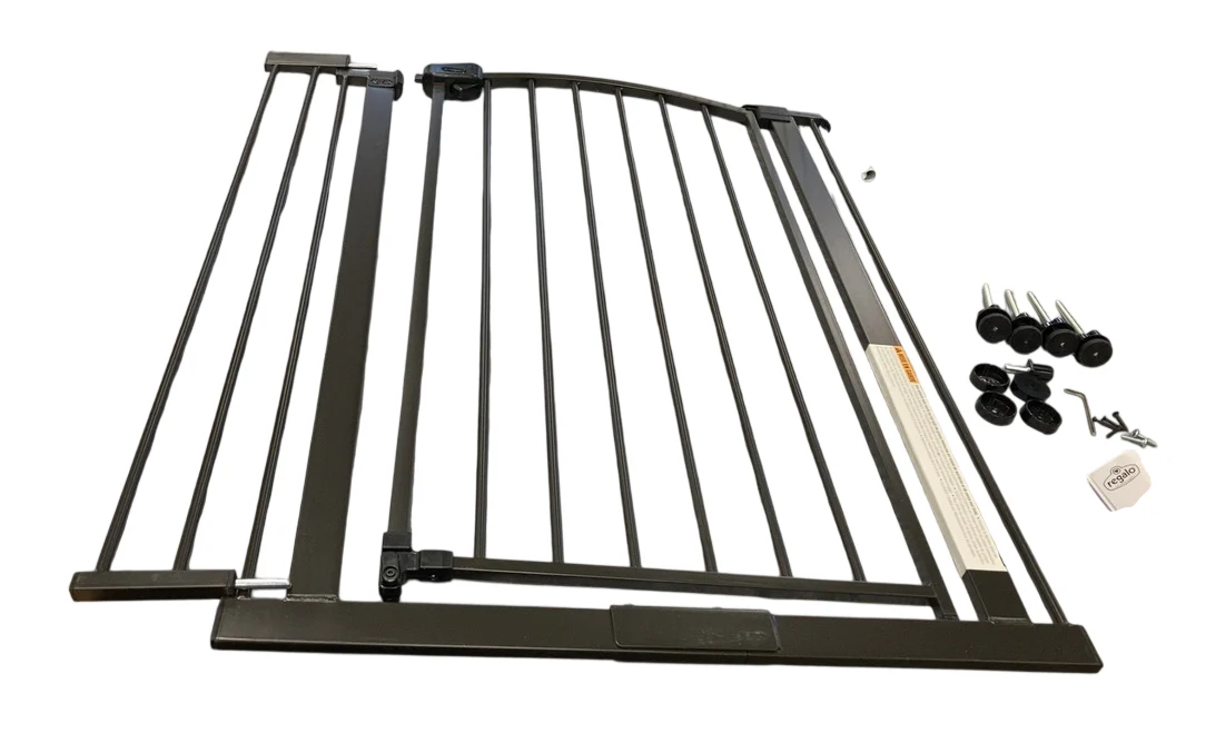 Regalo Arched Decor Safety Gate, 30 Inch, Bronze, Metal