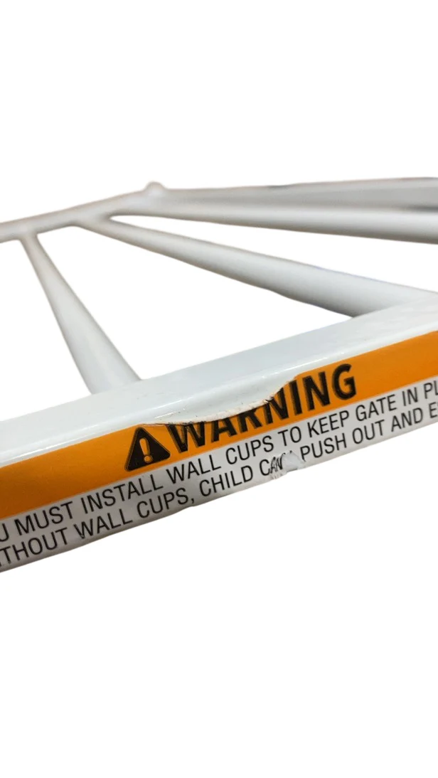 Regalo Easy Step Extra Tall Safety Gate, White - Image 3