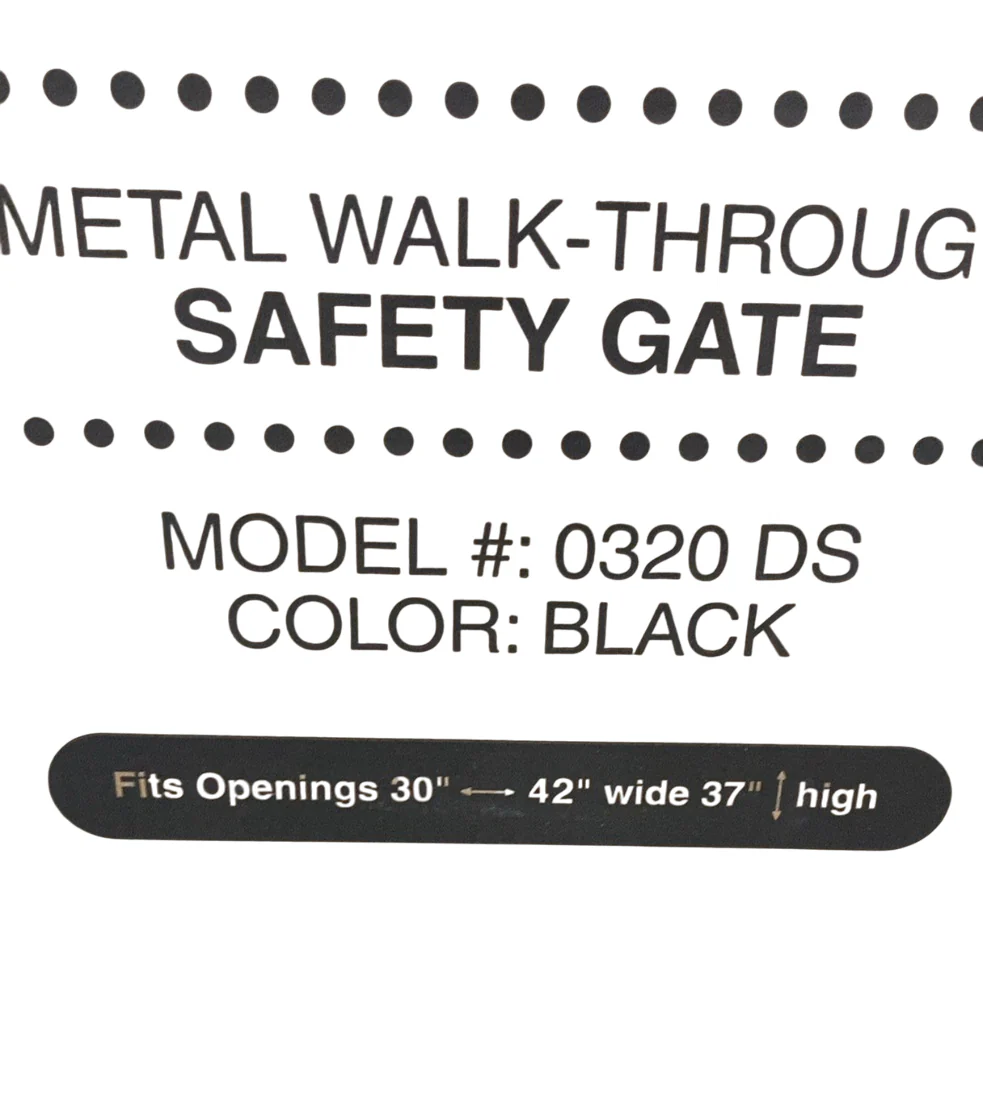 Regalo Home Accents Extra-Tall Walk-Through Gate, 0320 DS - Image 3