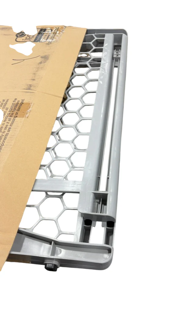Regalo Plastic Expandable Safety Gate, Gray - Image 2