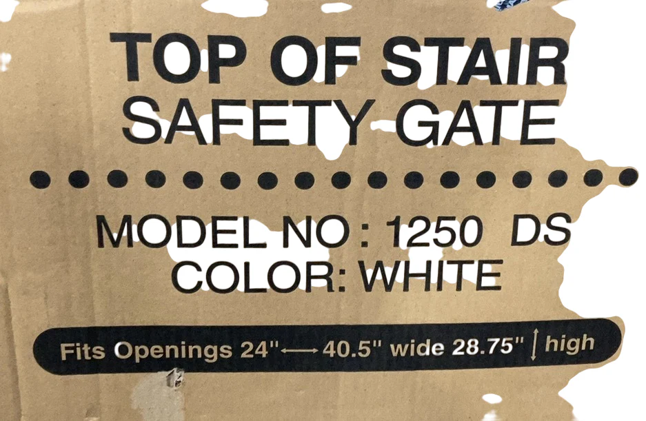 Regalo Top Of Stairs Baby Gate - Image 3