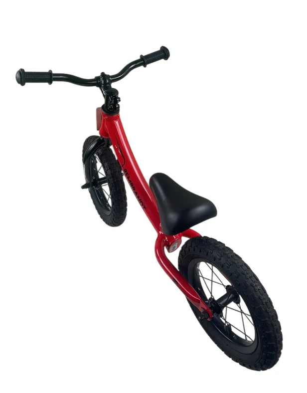 Rembrandt Jumper Push Bike Balance Bike, Red/Black - Image 4