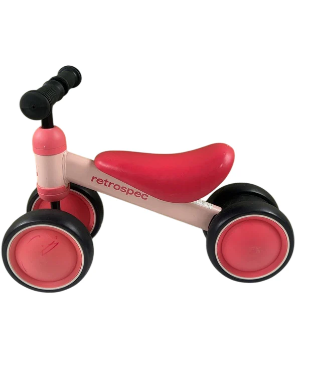 Retrospec Cricket Walker Balance Bike, Blush - Image 2