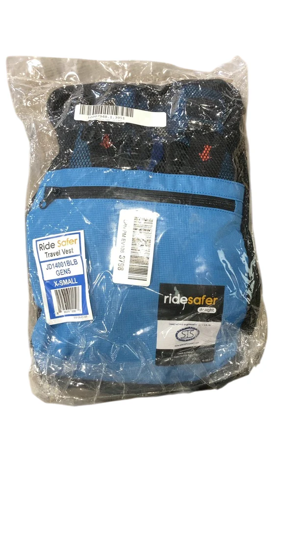 RideSafer Travel Vest, Blue, X-Small - Image 4
