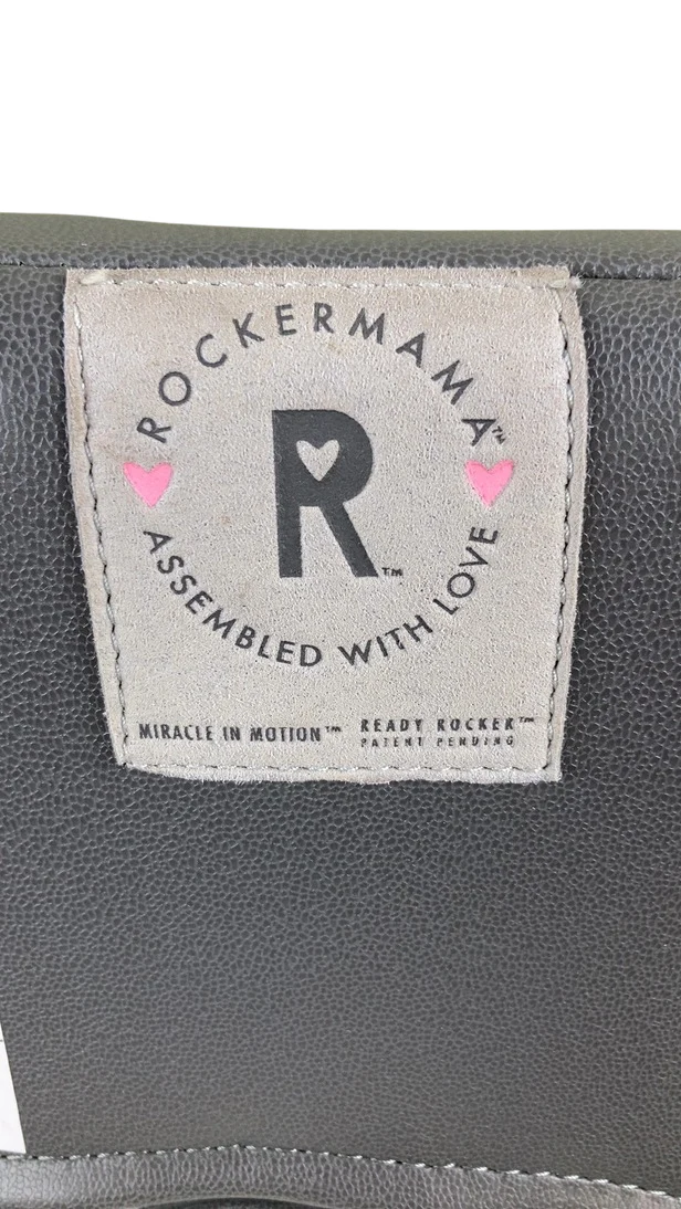 Rockermama Classic Ready Rocker, Gray - Image 4