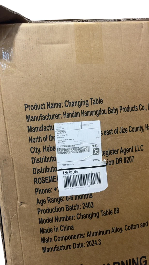 Routtoon Portable Diaper Changing Station, Grey - Image 4