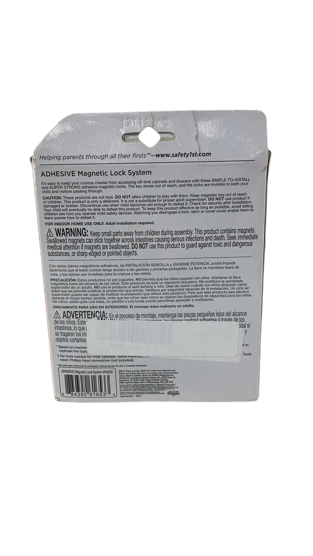 Safety 1st Adhesive Magnetic Lock System, 4 locks - Image 2