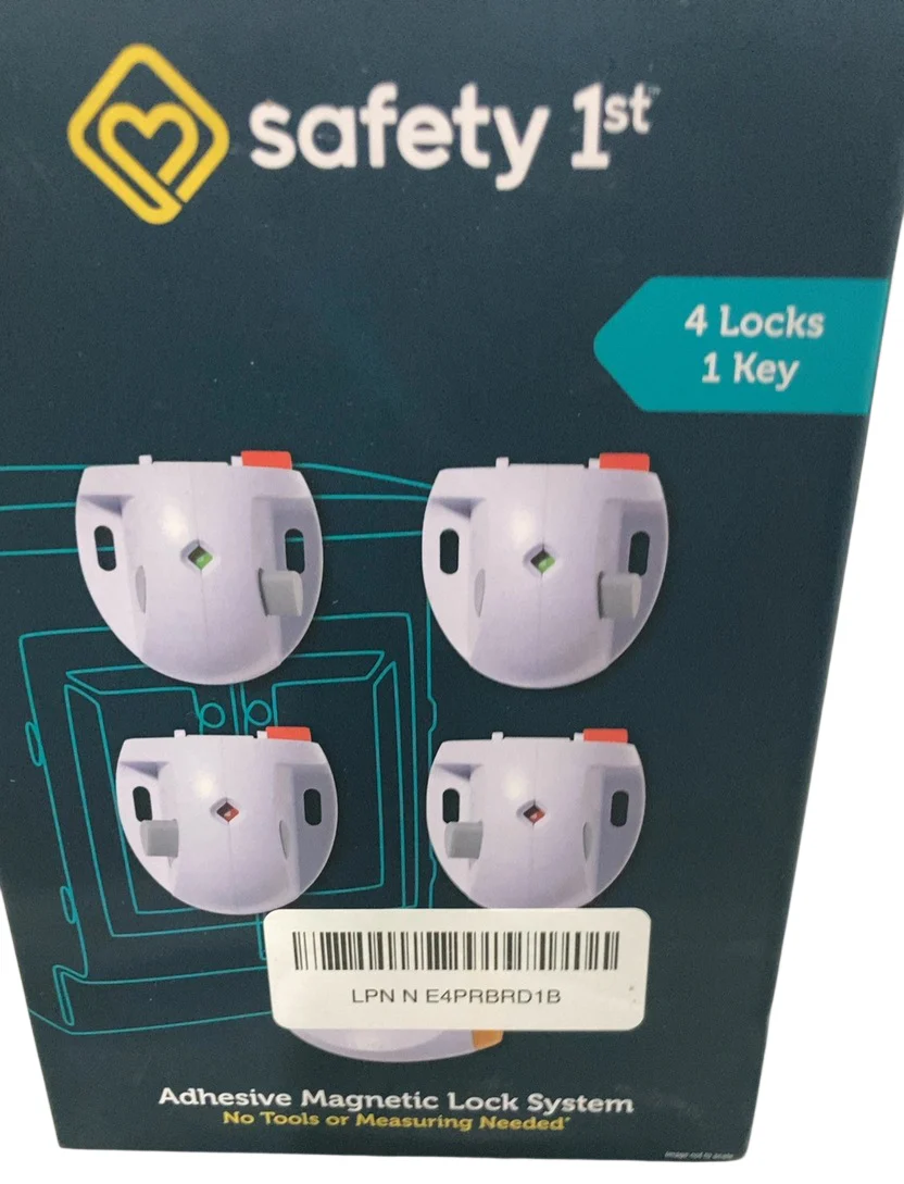 Safety 1st Adhesive Magnetic Lock System, 4 locks - Image 3