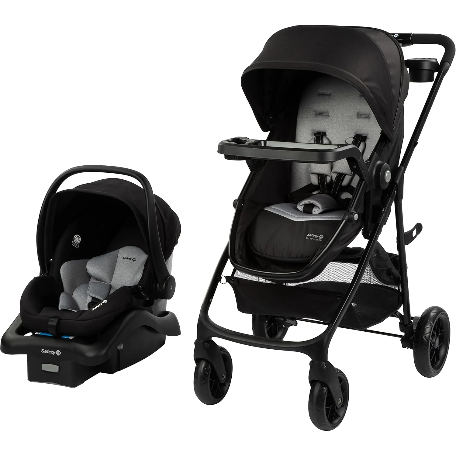 Safety 1st Deluxe Grow & Go Flex 8-in-1 Travel System, Foundry, 2025