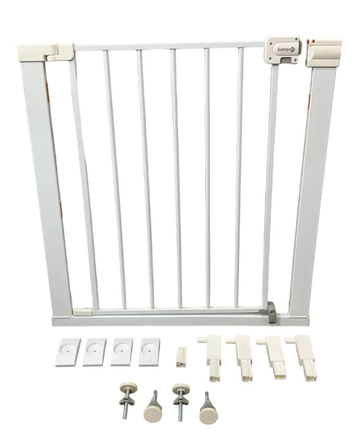 Safety 1st Easy Install Walk-Thru Gate, White