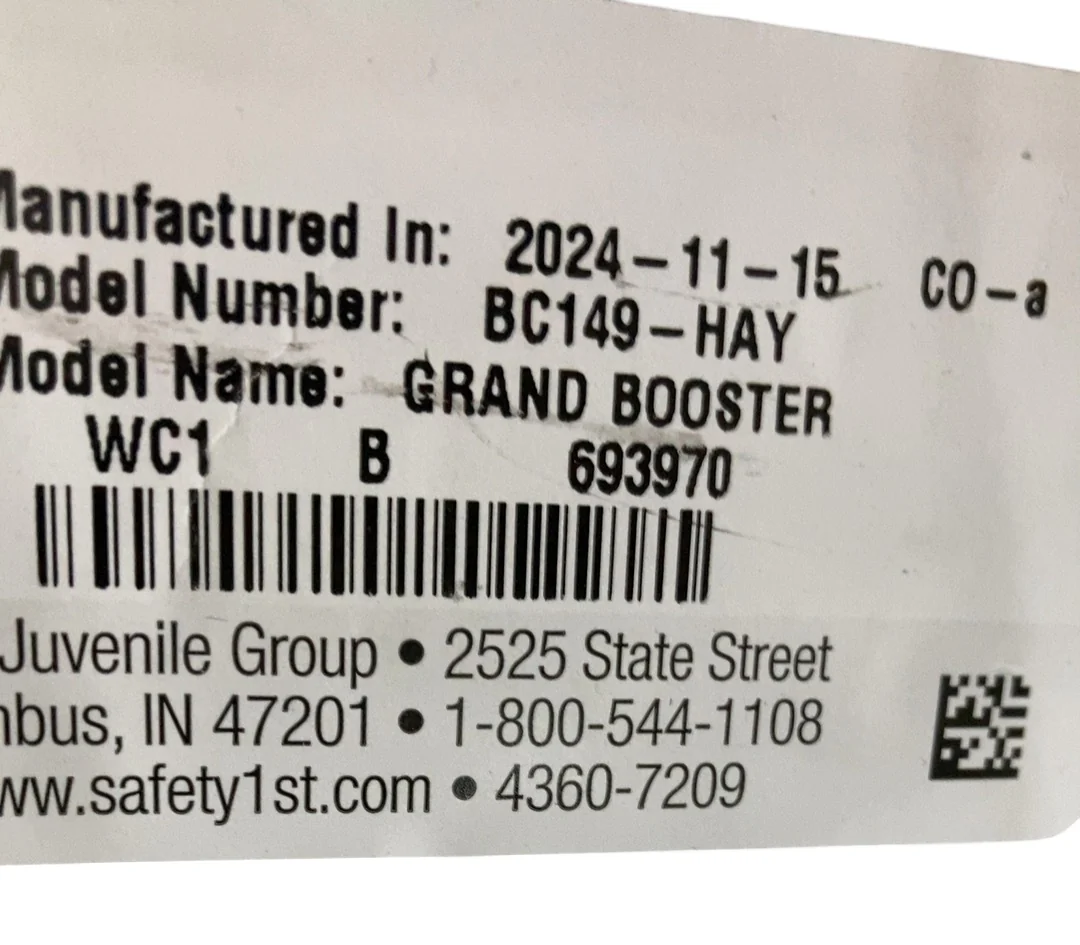 Safety 1st Grand 2-in-1 Booster Car Seat, 2024, High Street - Image 3