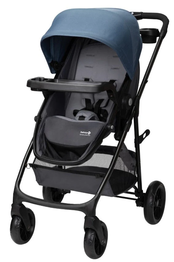 Safety 1st Grow And Go Flex Travel System Stroller, 2021, Bluestone