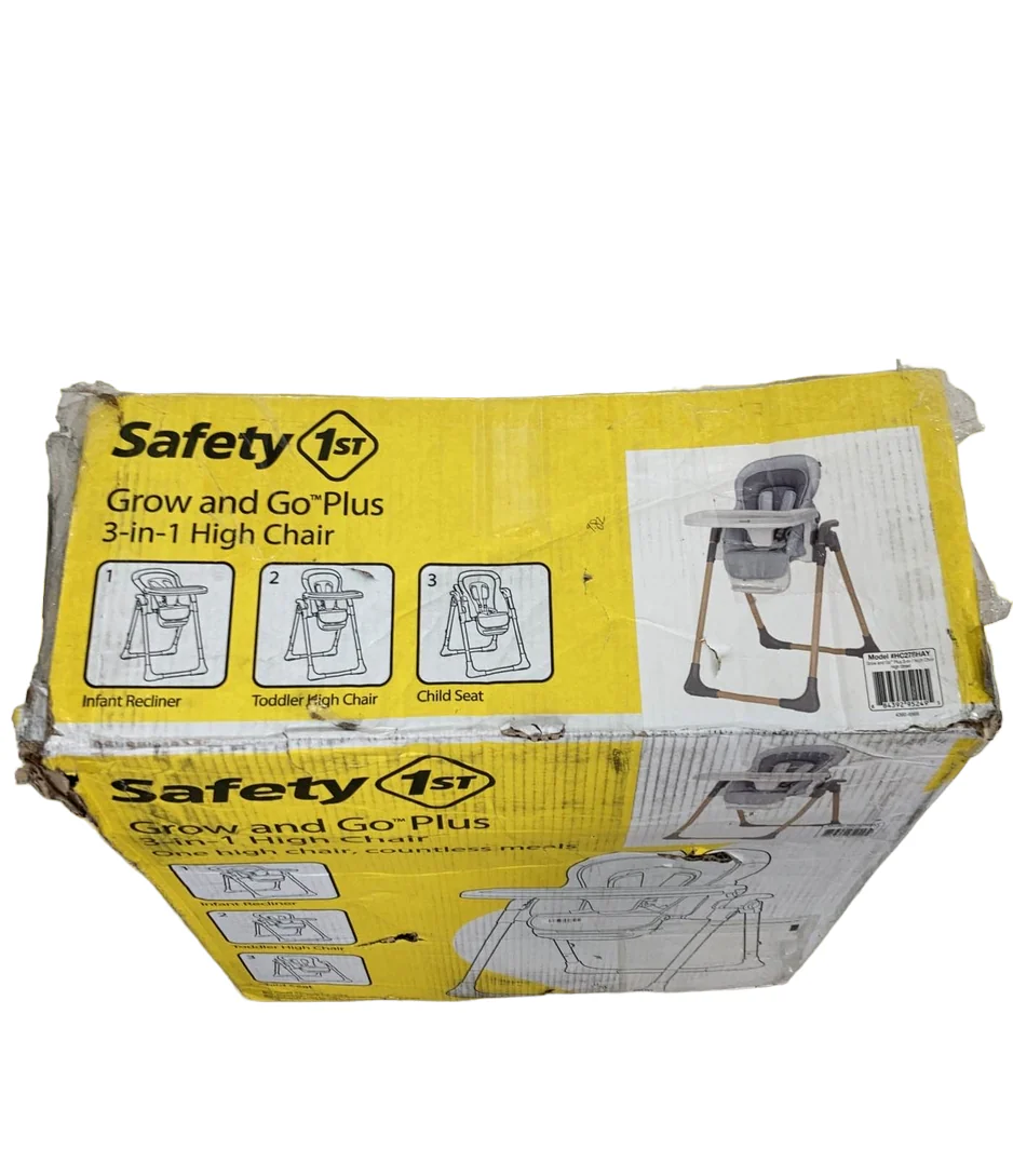 Safety 1st Grow And Go Plus 3-in-1 High Chair, High Street - Image 3