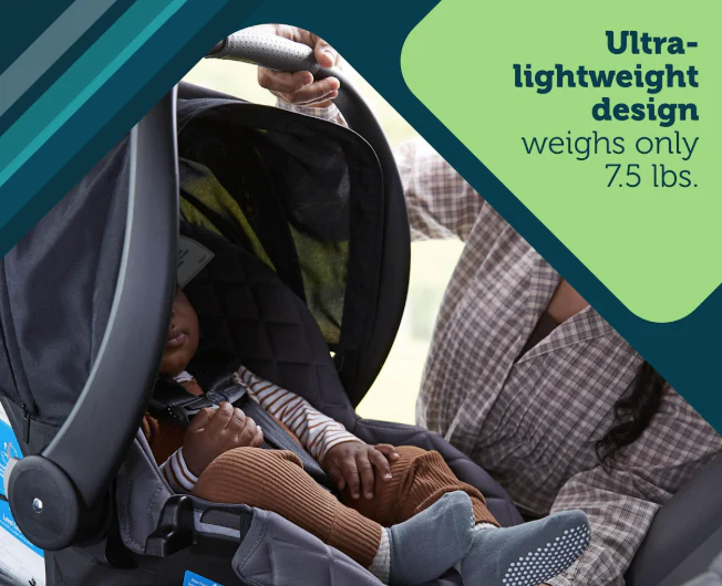 Safety 1st onBoard Insta-LATCH DLX Infant Car Seat, 2025, Ironbark - Image 4
