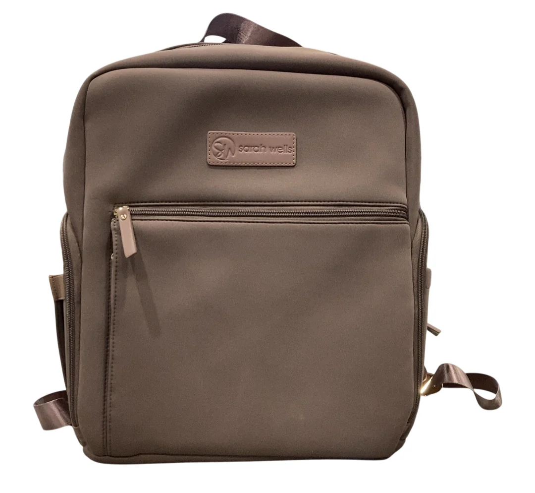Sarah Wells Fiona Breast Pump Backpack, Taupe