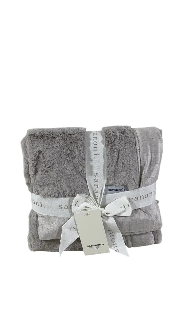Saranoni Lush Receiving Blankets (30"x40"), Feather - Image 2