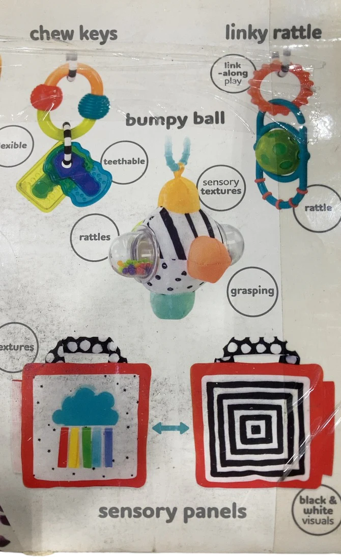 Sassy Sensory Stages Developmental Play Gym - Image 5