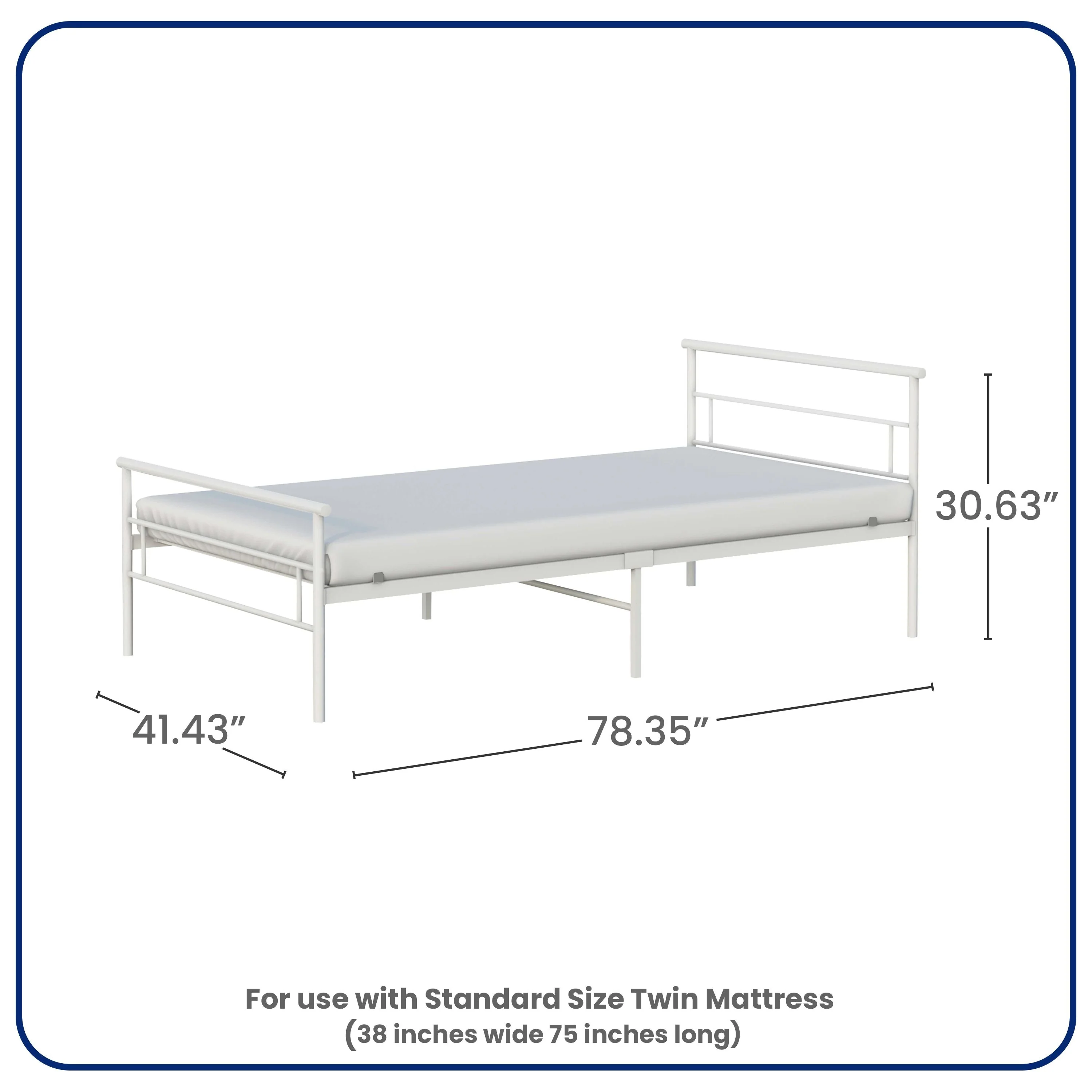 Seattle Twin Bed by BK Furniture - Image 20