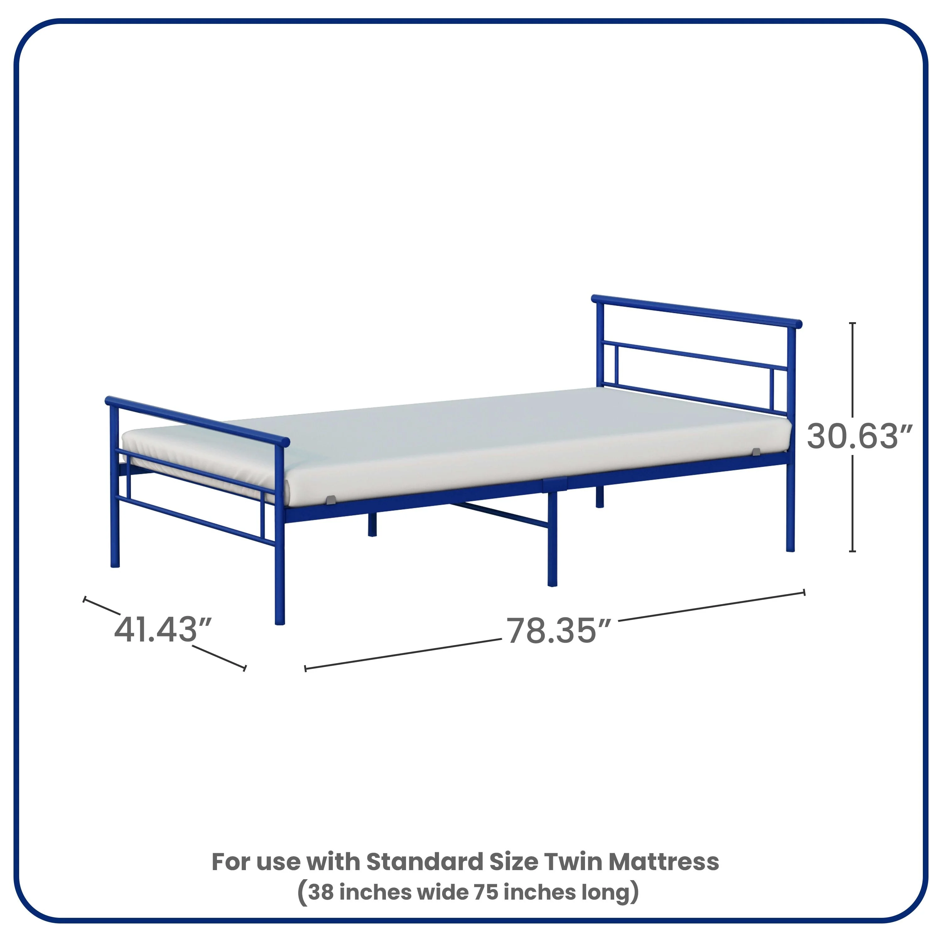 Seattle Twin Bed by BK Furniture - Image 8