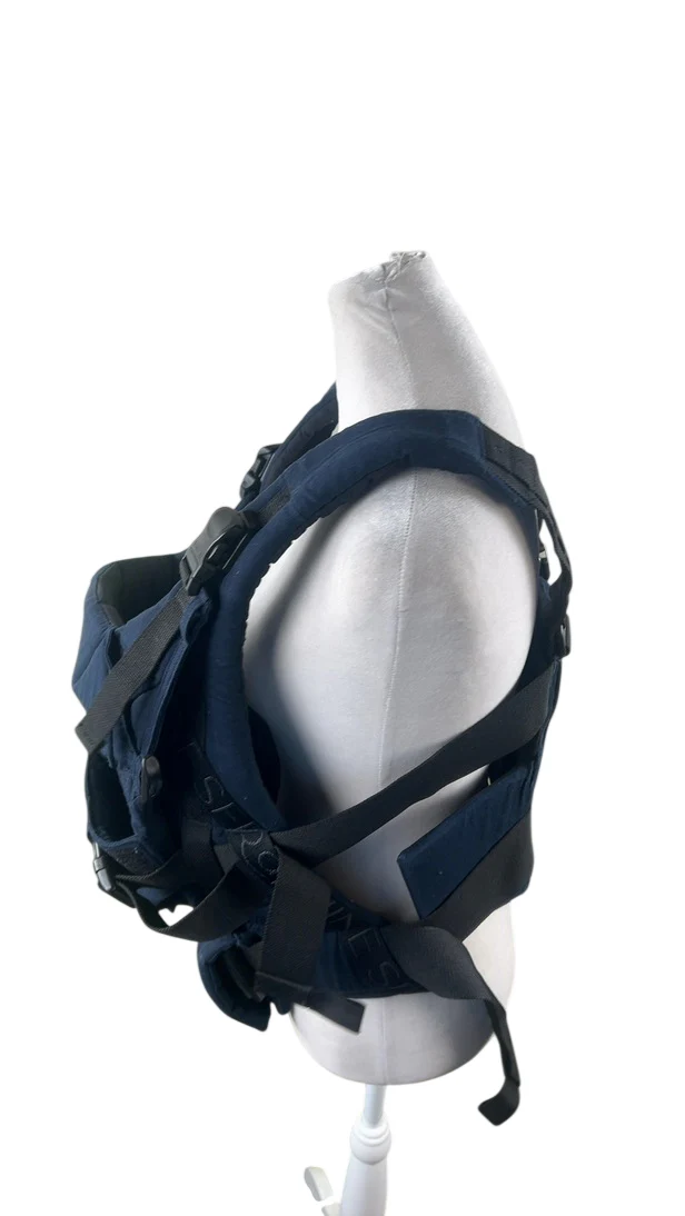 Seraphine CARIPOD Baby Carrier, Navy Cotton Canvas - Image 6
