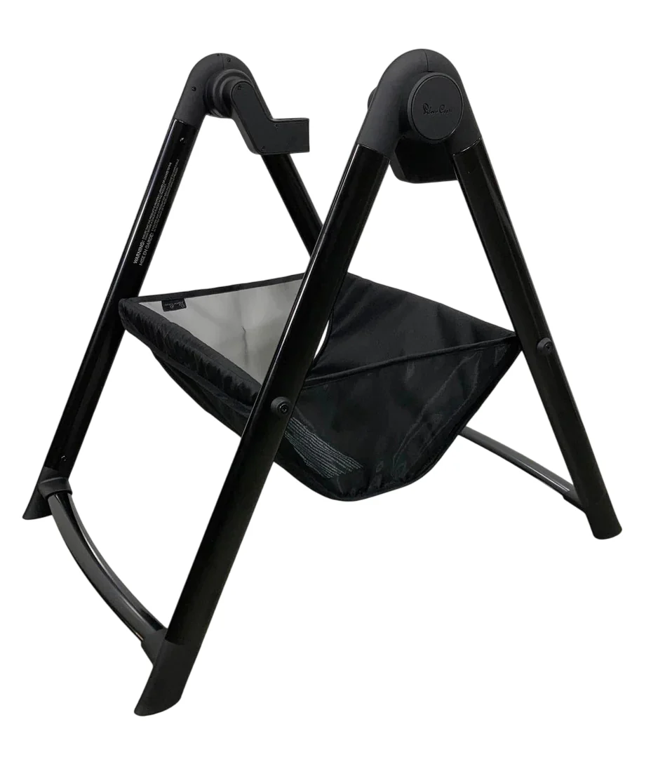 Silver Cross Bassinet Stand, Black, Wave and Coast