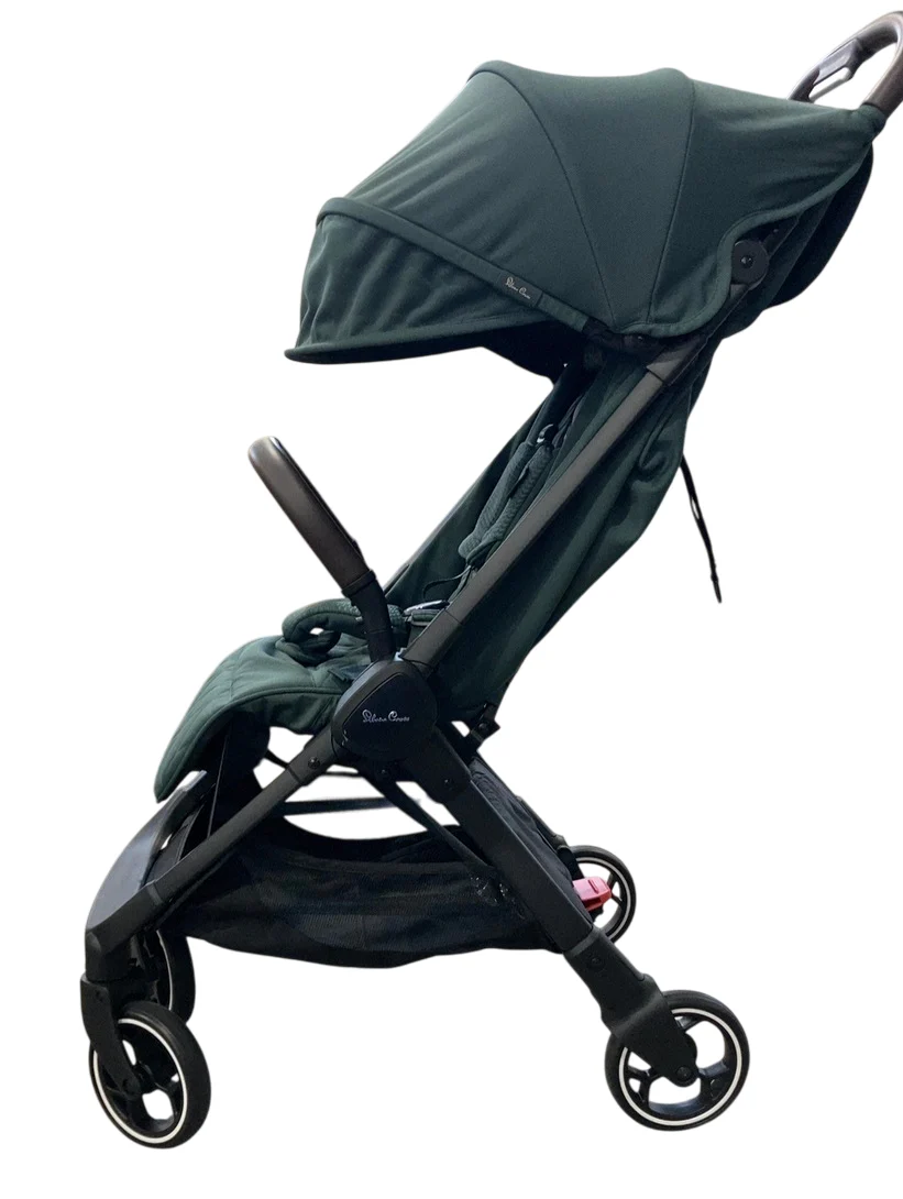 Silver Cross Clic Super Compact Lightweight Stroller, 2025, Conifer - Image 4