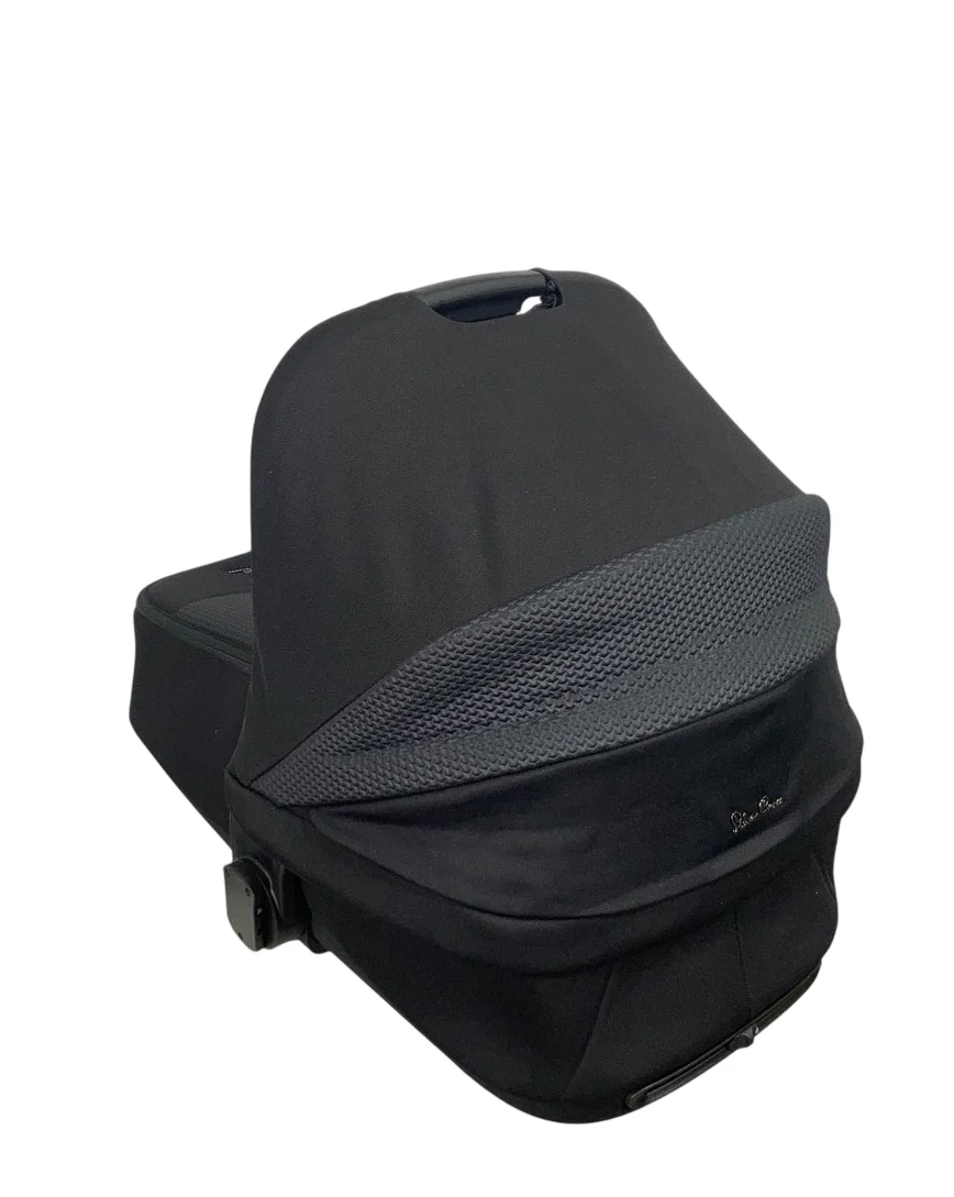 Silver Cross Dune Compact Folding Carrycot, Space Black - Image 2